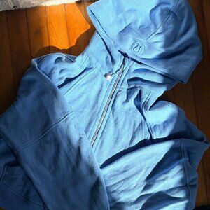 Lululemon Scuba Oversized Half-Zip Hoodie Blue XS/S